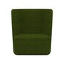 Softline A/S Softline Basket Sessel mit niedrigem Rücken Felt Melange - 855 Olive