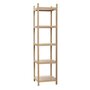 Huebsch Mason Shelf Unit Single Natural