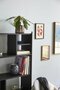 Huebsch Divide Shelf Unit Black