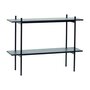 Huebsch Norm Shelf Single Small Black