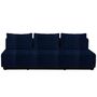 Softline A/S Softline Nevada 3-P Schlafsofa Felt Melange - 289 Dark Blue