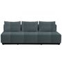 Softline A/S Softline Nevada 3-P Schlafsofa Felt Melange - 292 Light Grey