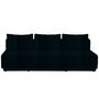 Softline A/S Softline Nevada 3-P Schlafsofa Felt Melange - 295 Dark Green