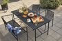 Huebsch Villa Table Large Black