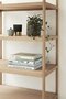 Huebsch Library Shelf Unit Large Natural