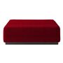 Softline A/S Softline Nevada Hocker / Ottomane Felt - 588 Red