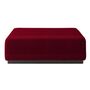Softline A/S Softline Nevada Hocker / Ottomane Felt - 622 Rust Red