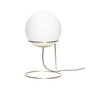Huebsch Balance Lamp Large Brass/White - ø30xh53 cm