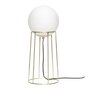 Huebsch Balance Lamp Large Brass/White - ø25xh60 cm