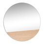 Hubsch Crescent Wall Mirror Ø50 Natural