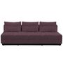 Softline A/S Softline Nevada 3-P Schlafsofa Felt Melange - 640 Purple
