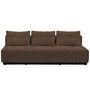 Softline A/S Softline Nevada 3-P Schlafsofa Felt Melange - 849 Light Brown