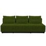 Softline A/S Softline Nevada 3-P Schlafsofa Felt Melange - 855 Olive