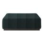 Softline A/S Softline Nevada Hocker / Ottomane Felt Melange - 293 Grey Green