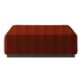 Softline A/S Softline Nevada Hocker / Ottomane Felt Melange - 298 Red