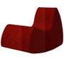 Softline A/S Softline Grand Prix Schaukelsessel Felt Melange - 297 Dark Red