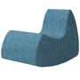 Softline A/S Softline Grand Prix Schaukelsessel Felt Melange - 858 Sky Blue