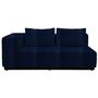 Softline A/S Softline Nevada Sofa / Sofaelement Felt Melange - 289 Dark Blue