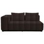 Softline A/S Softline Nevada Sofa / Sofaelement Felt Melange - 300 Dark Brown