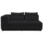 Softline A/S Softline Nevada Sofa / Sofaelement Felt Melange - 623 Dark Grey