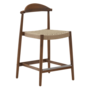 Kave Home Kave Home NINA Outdoor Barhocker Nussbaum / Beige