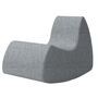 Softline A/S Softline Grand Prix XL Schaukelsessel Felt Melange - 612 Light Grey