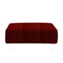Softline A/S Softline Lotus Hocker Klein Felt Melange - 297 Dark Red