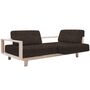 Softline A/S Softline Wood Schlafsofa / Sofa Felt Melange - 635 Brown
