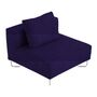 Softline A/S Softline Lotus Sofa Mittelmodul Felt - 581 Eggplant