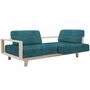 Softline A/S Softline Wood Schlafsofa / Sofa Griffon - 502 Turquoise