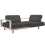 Softline A/S Softline Wood Schlafsofa / Sofa Griffon - 506 Grey