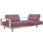 Softline A/S Softline Wood Schlafsofa / Sofa Griffon - 995-TE Violet