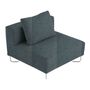 Softline A/S Softline Lotus Sofa Mittelmodul Felt Melange - 292 Light Grey