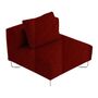 Softline A/S Softline Lotus Sofa Mittelmodul Felt Melange - 297 Dark Red
