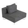 Softline A/S Softline Lotus Sofa Mittelmodul Felt Melange - 620 Stone Grey