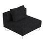 Softline A/S Softline Lotus Sofa Mittelmodul Felt Melange - 623 Dark Grey
