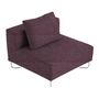 Softline A/S Softline Lotus Sofa Mittelmodul Felt Melange - 640 Purple