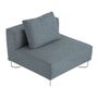 Softline A/S Softline Lotus Sofa Mittelmodul Felt Melange - 641 Light Blue