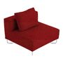 Softline A/S Softline Lotus Sofa Mittelmodul Felt Melange - 650 Light Red