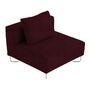 Softline A/S Softline Lotus Sofa Mittelmodul Felt Melange - 651 Eggplant