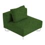 Softline A/S Softline Lotus Sofa Mittelmodul Felt Melange - 848 Green