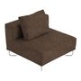 Softline A/S Softline Lotus Sofa Mittelmodul Felt Melange - 849 Light Brown