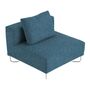 Softline A/S Softline Lotus Sofa Mittelmodul Felt Melange - 858 Sky Blue