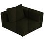 Softline A/S Softline Lotus Sofa Eckmodul Felt Melange - 294 Bronze Green