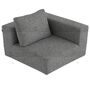 Softline A/S Softline Lotus Sofa Eckmodul Felt Melange - 620 Stone Grey