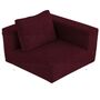Softline A/S Softline Lotus Sofa Eckmodul Felt Melange - 651 Eggplant