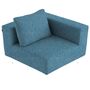 Softline A/S Softline Lotus Sofa Eckmodul Felt Melange - 858 Sky Blue