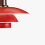 Louis Poulsen PH 3½-3 Pendelleuchte - Rot