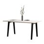 TIPTOE New modern table - White laminate B: 160 cm, Graphit schwarz