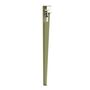 TIPTOE Table Legs Tiptoe Khaki Green , H: 75 cm